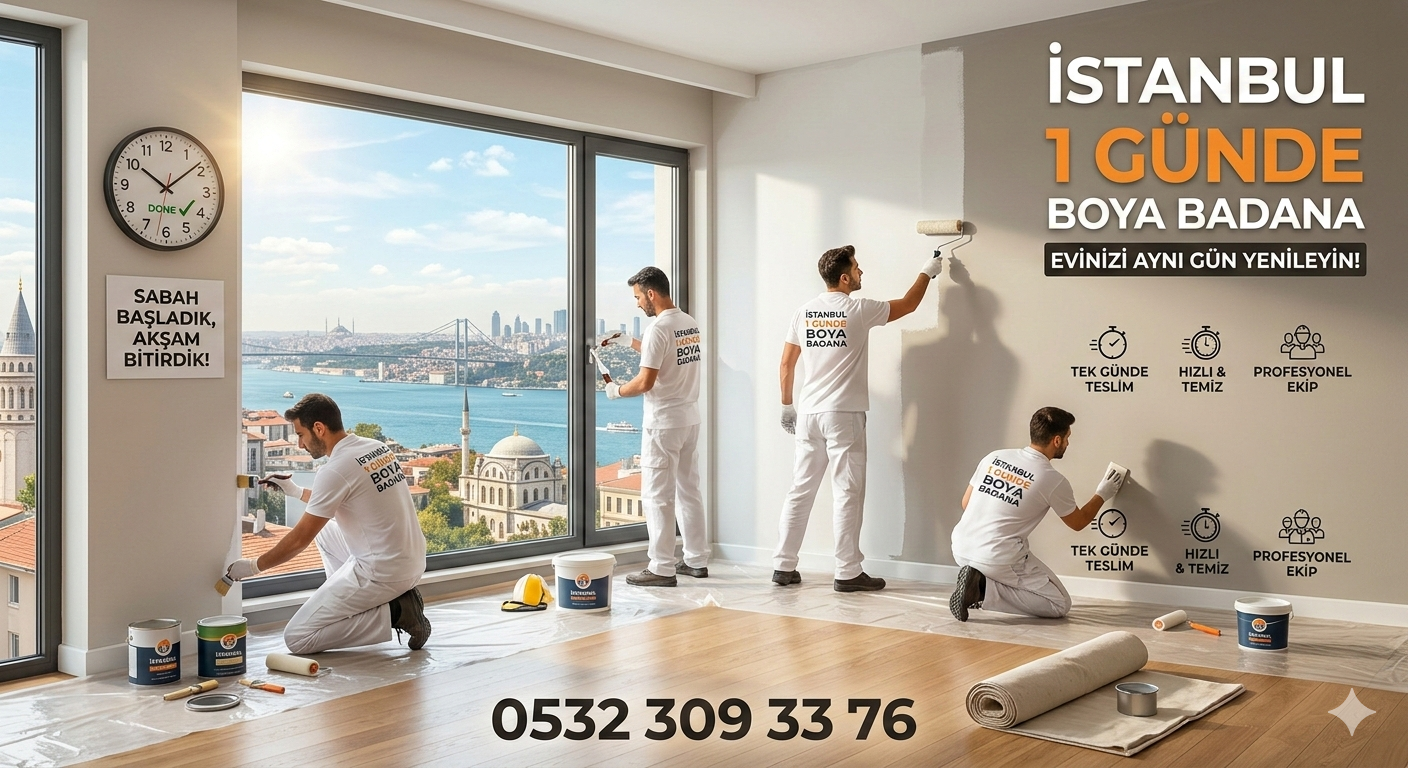 İstanbul 1 Günde Boya Badana 